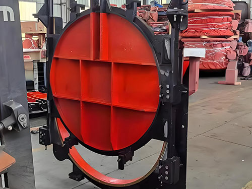 鑄鐵鑲銅圓閘門(mén) 鑲銅密封 耐腐蝕 大口徑渠道適用 可報(bào)價(jià)產(chǎn)品實(shí)物圖