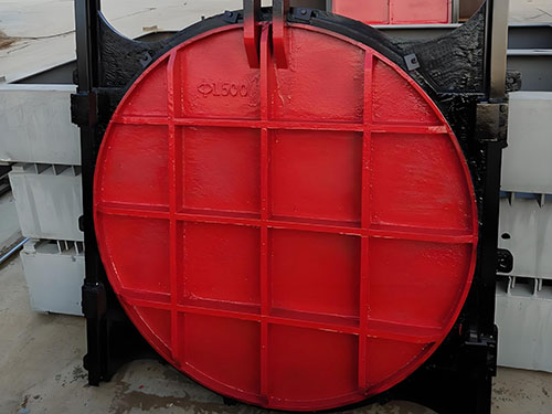 AYZ型暗桿式鑄鐵鑲銅圓閘門(mén) 暗桿結(jié)構(gòu) 節(jié)省空間 市政水利適用實(shí)物圖