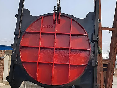 明桿式鑄鐵鑲銅閘門 鑲銅密封 防滲漏 明桿啟閉 維護(hù)方便｜高可靠性水利樞紐核心控制閥實(shí)物圖