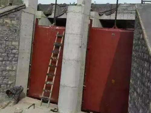 封閉側(cè)搖啟閉機(jī):風(fēng)沙地區(qū)閘門的防雜物耐用方案整體外觀 | 通用型結(jié)構(gòu) | 閘門整體結(jié)構(gòu)展示