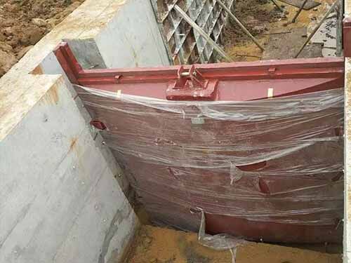 10噸螺桿啟閉機(jī):水利樞紐大型閘門(mén)的強(qiáng)度保障應(yīng)用整體外觀 | 通用型結(jié)構(gòu) | 閘門(mén)整體結(jié)構(gòu)展示