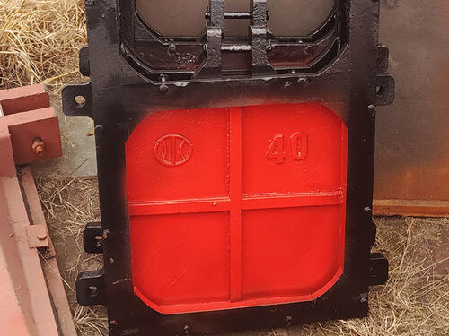 污水處理用鑄鐵閘門 耐酸堿 防腐蝕 污水處理廠專用 有現(xiàn)貨整體外觀 | 鑄鐵 | 閘門整體結(jié)構(gòu)展示