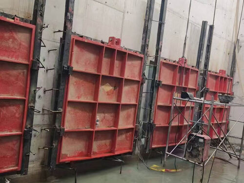 標(biāo)題：手提式鑄鐵閘門實(shí)測(cè)｜0.3×0.3米便攜設(shè)計(jì)，小工程也能省心省力！整體外觀 | 鑄鐵 | 閘門整體結(jié)構(gòu)展示